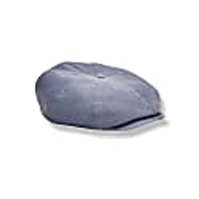 Mister Miller - Master Hatter Men's Theos Silver - Newsboy Cap - Fine Needle Cord - Light Grey