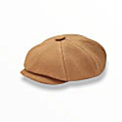 Mister Miller - Master Hatter Men's Neutrals Rileys Blonde Bakerboy Cap In Melton Wool