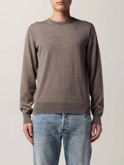 K-way Sweater Men Color Beige | ModeSens