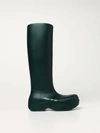 Bottega Veneta Puddle Rubber Knee-high Boots In Bottle Green
