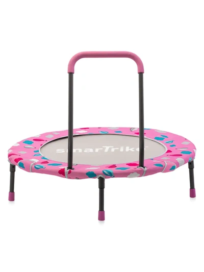 Smartrike Baby's & Little Kid's 3-in-1 Activity Center Folding Trampoline In Pink