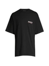 Balenciaga Oversize Campaign Logo Cotton T-shirt