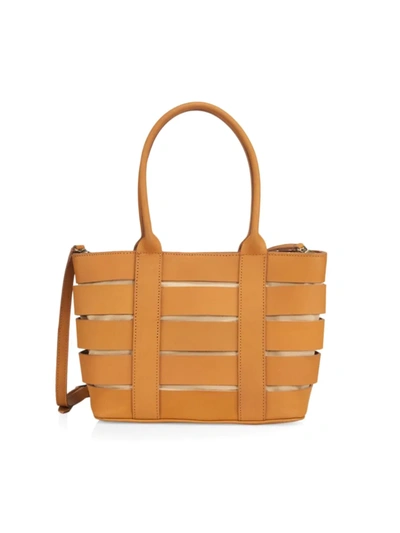 Bembien Lucia Leather Satchel In Caramel