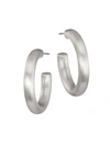 Dean Davidson Mini Dune Hoop Earrings In Silver