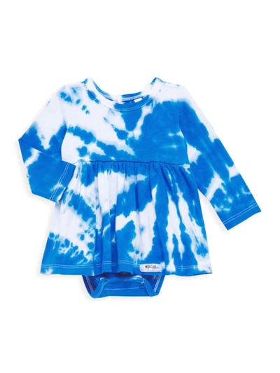 Worthy Threads Baby's & Little Girl's Tie-dye Dress In Blue White