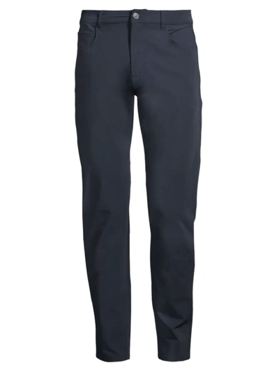 Pt01 Stretch Casual Pants In Navy
