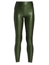 Heroine Sport Marvel Metallic Leggings In Army