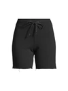 Ugg Elasticated Drawstring-waist Shorts In Black