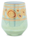 Vietri Regalia Aqua Stemless Wine Glass