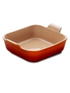 Le Creuset Heritage Square Dish/3 Qt. In Flame