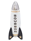 Jonathan Adler Rocket Bourbon Decanter In White