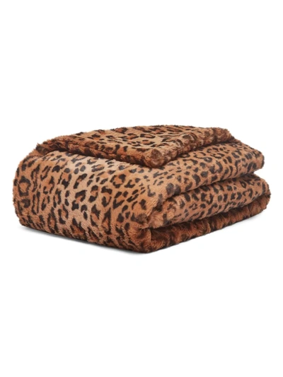 Apparis Girl's Little Brady Blanket In Leopard