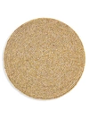 Kim Seybert Wood Round Placemats, Set Of 4 In Natural