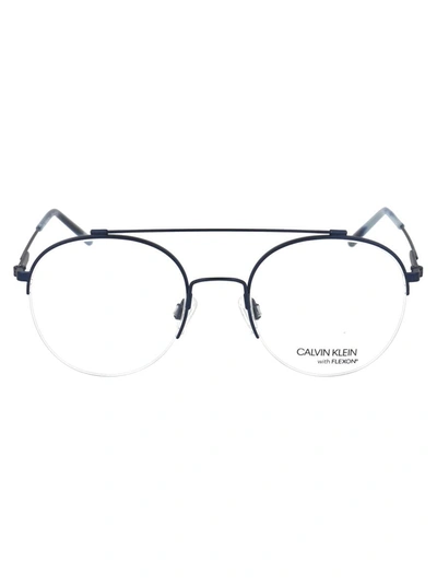 Calvin Klein Ck19144f Glasses In 001 Satin Black