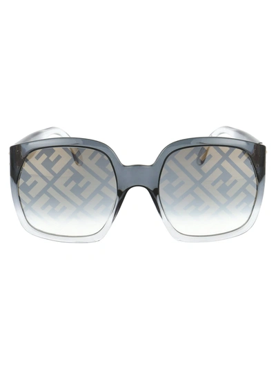 Fendi Ff 0404/s Sunglasses In Kb77y Grey