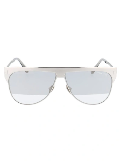 Tom Ford Sunglasses In 18c Silver