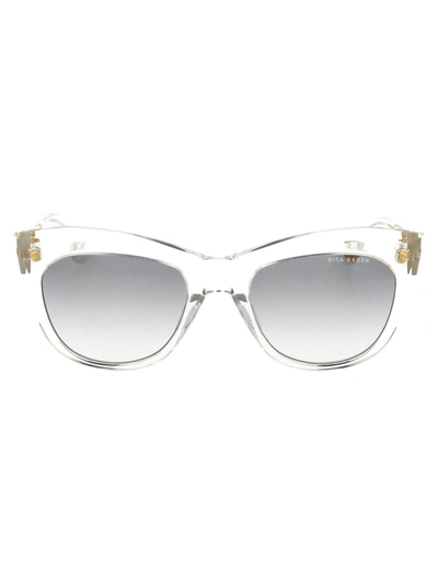 Dita Kader Sunglasses In Crystal