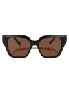 Gucci Gg1023s Sunglasses In 005 Black Black Brown