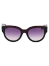 Marni Eyewear Me600s Sunglasses In 600 Wine Black