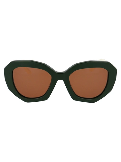 Marni Eyewear Sunglasses In 315 Green