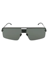 Mykita Sunglasses In 243 Mh1 Black/pitchblack