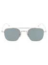 Thom Browne Sunglasses In Silver W/ Dark Grey - Silver Flash Mirror  - Ar