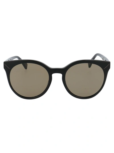 Yohji Yamamoto Ys5003 Sunglasses In 001 Black