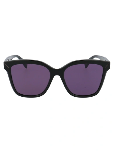 Yohji Yamamoto Ys5002 Sunglasses In 001 Black