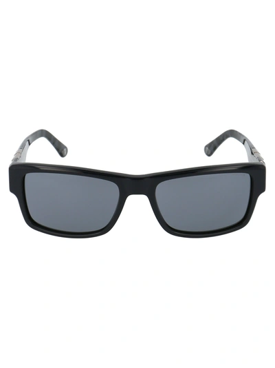 Police Mens Black Acetate Sunglasses