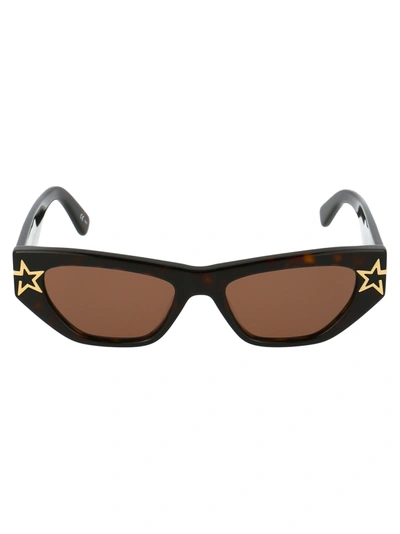 Stella Mccartney Sc0209s Sunglasses In Brown