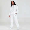 Nike Women's Sportswear Essential Fleece Jogger Pants In White/white/black