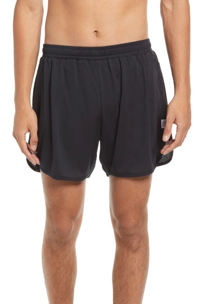 Reigning Champ Straight-leg Mesh Shorts In Black