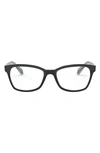 Ray Ban 48mm Optical Glasses In Black