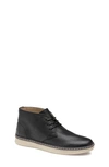 Johnston & Murphy Mcguffey Chukka Boot In Black Full Grain