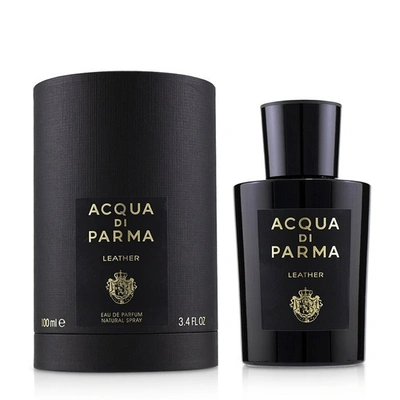 Acqua Di Parma Leather Eau De Parfum Spray 3.4 oz (100 Ml) In Red