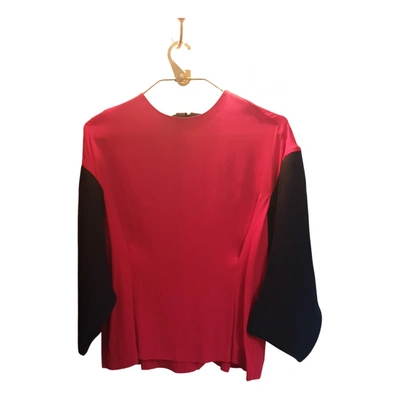 Pre-owned Marni Blouse In Red