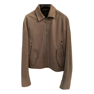 Pre-owned Ferragamo Leather Vest In Brown