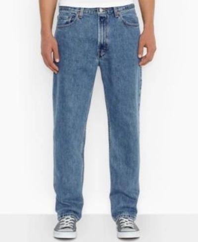 Levi's Men's 550 Relaxed Fit Jeans In Medium Stonewash
