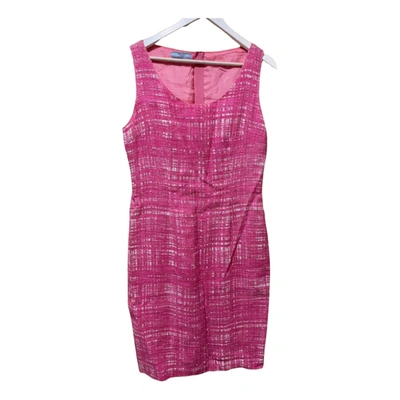 Pre-owned Prada Mid-length Dress In Pink