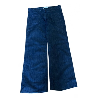 Pre-owned Nicole Farhi Large Jeans In Blue