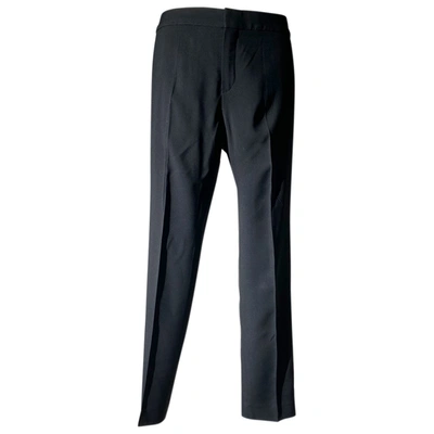 Pre-owned Chloé Carot Pants In Black