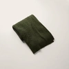 Ralph Lauren Cable Cashmere Throw Blanket In Green