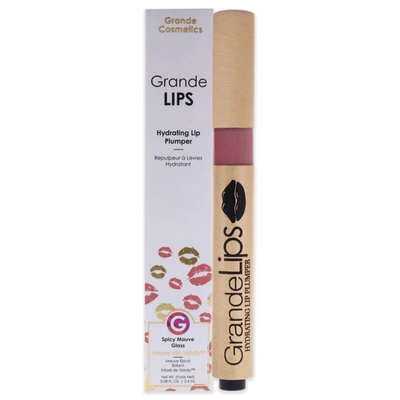 Grande Cosmetics Grandelips Hydrating Lip Plumper - Spicy Mauve By  For Women - 0.08 oz Lip Gloss In Purple