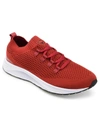 Vance Co. Rowe Knit Slip On Sneakers In Red