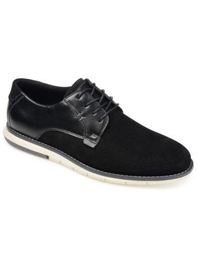 Vance Co. Men's Murray Casual Derby Shoes In Black