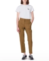 Apc Denise Embroidered Logo T-shirt In White