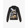 Rabanne Womens Mysticism X Kimura Tsunehisa Graphic-print Organic-cotton Hoody Xs In Mysticism