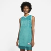Nike Serena Williams Design Crew Women's Tennis Jersey Dress In Bright Spruce,copa
