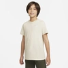 Nike Sportswear Big Kids' T-shirt In Light Bone