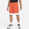 Nike Dri-fit Icon Men's Basketball Shorts In Team Orange,sail,black